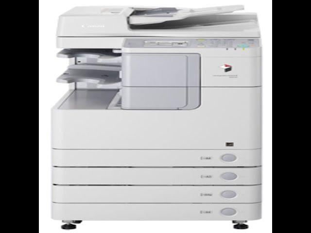 Fix canon IR 2535/2545 Network Printer And Scanner Drivers | canon IR 2535/2545