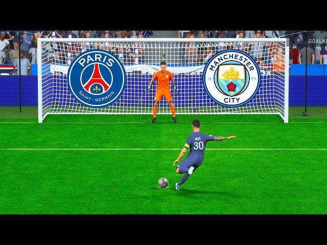 FIFA 23 ! PSG VS MAN CITY ! PENALTY SHOOTOUT ! PC NEXT GEN! 4K