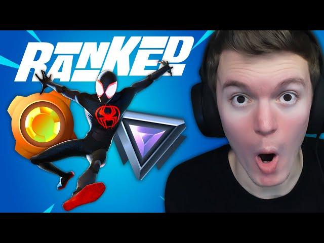 Playing RANKED In Fortnite For The FIRST TIME!