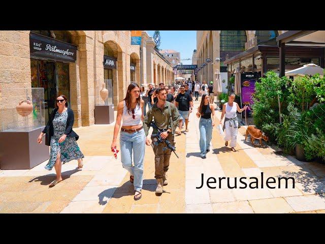 JERUSALEM TODAY! Full Immersion into the City's Atmosphere on the Hottest Day!