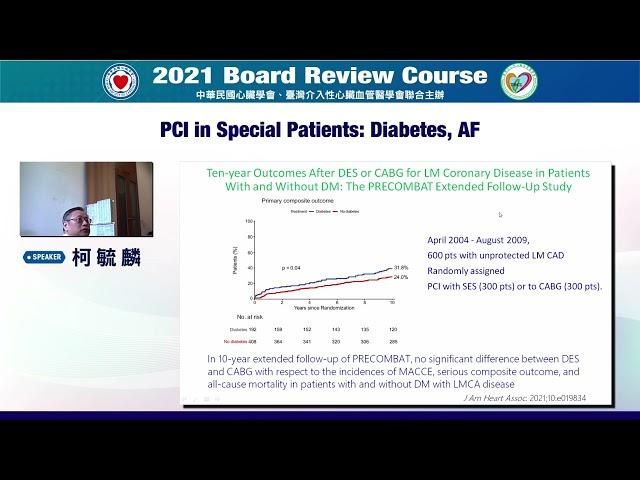 PCI in DM and AF