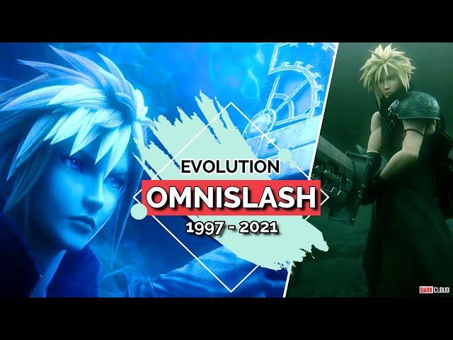 Evolution of OMNISLASH 1997 - 2022 (Cloud Strife Limit Break)