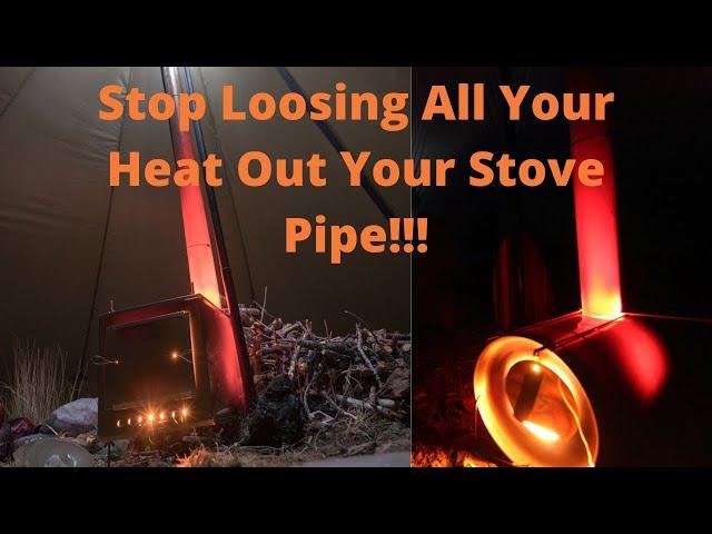 WINTER CAMPING STOVE TIPS!!! Improve Stove Efficiency and Increase Space in Your Hot Tent!