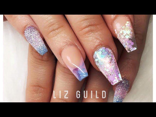 Acrylic Nails | Pastel Nails