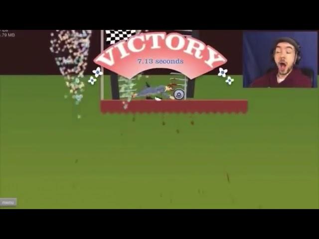 All Jacksepticeye Happy Wheels Loud Victories!