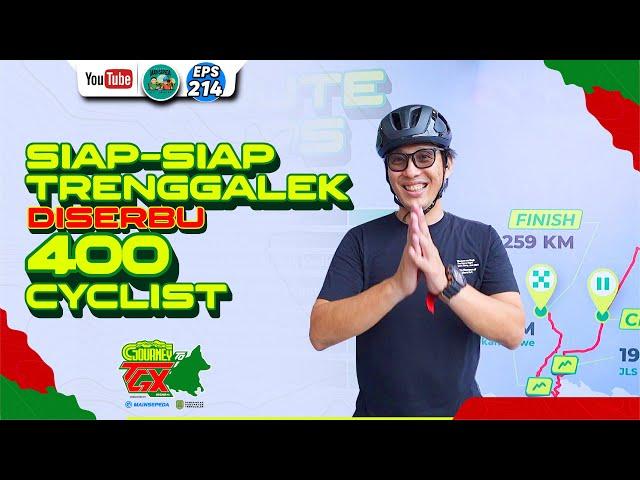 Journey to TGX 2024: Ratusan Cyclist Ambil Race Pack Siap Serbu Trenggalek