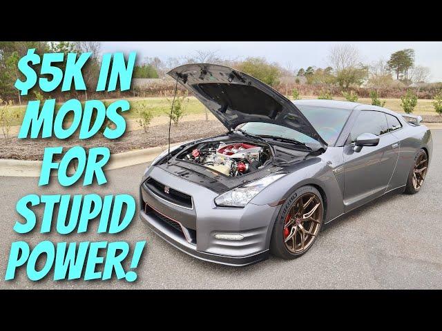 How To Modify Your R35 Nissan GTR For $5,000 and Make Stupid Power!