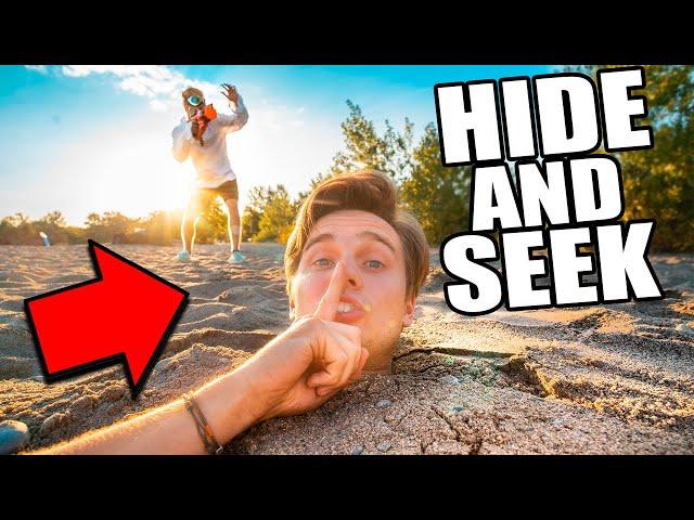 EXTREME NERF Hide And Seek On Private Island