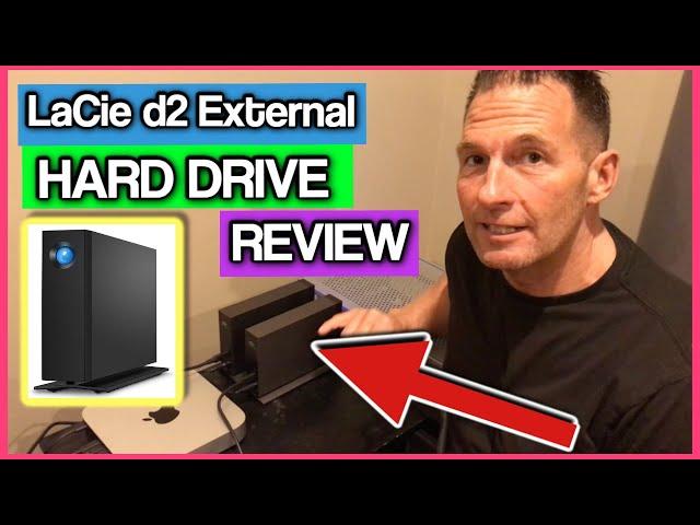 LaCie d2 Professional 10TB External Hard Drive Desktop HDD USB C USB 3 0 7200 RPM Enterprise Class