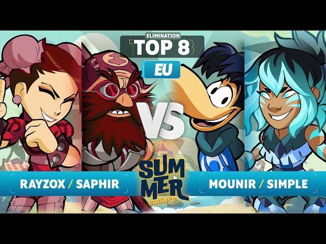 Simple & Mounir vs Rayzox & Saphir - Elimination Top 8 - Summer Championship 2023 - EU 2v2