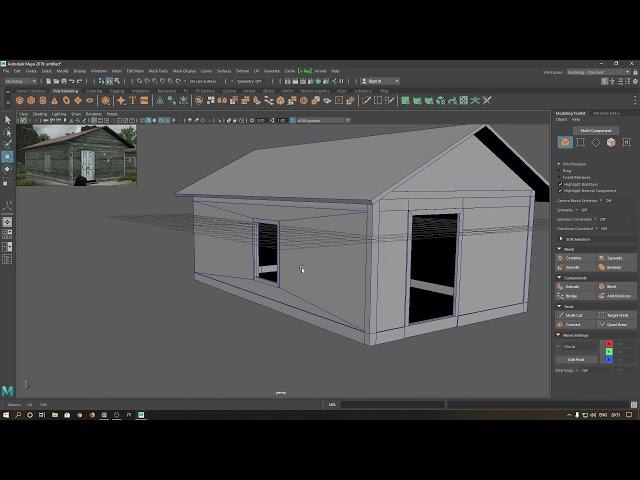 PUBG Game Environment Part - 1 : Modeling | Environment Modeling Tutorial 2019