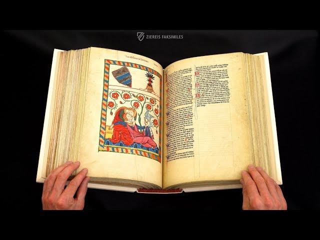 THE CODEX MANESSE - Browsing Facsimile Editions (4K / UHD)