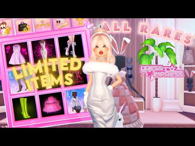 ALL RARE & LIMITED ITEMS Items on Dress to Impress + 100K GIVEAWAY! 