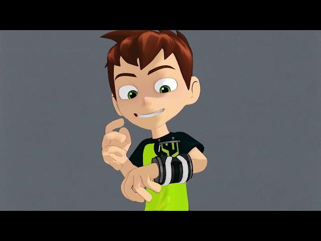 [ MMD BEN 10 ]- Ben Transforms Animation Test