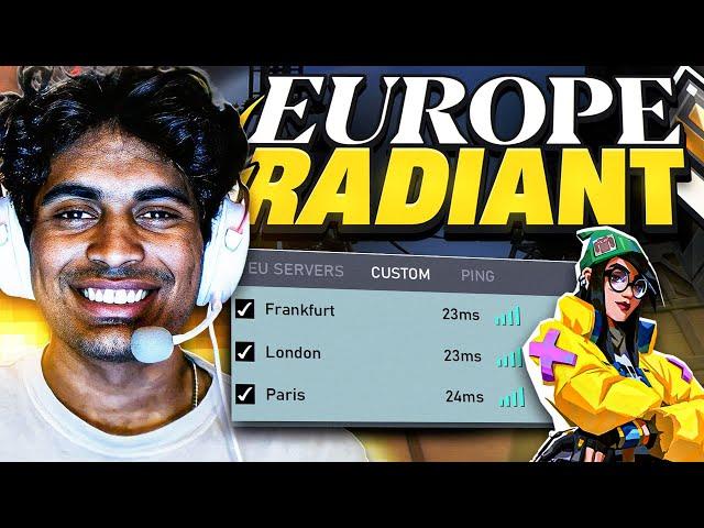 Unranked to Radiant Begins..in Europe