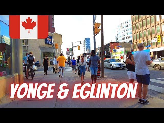 Walking Around Yonge & Eglinton #Toronto #Canada