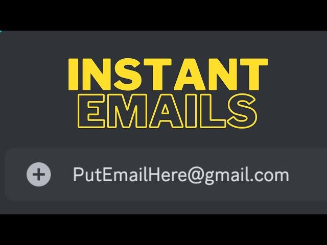 Send Prebuilt Emails with Just One Discord Message In 3 Minutes!