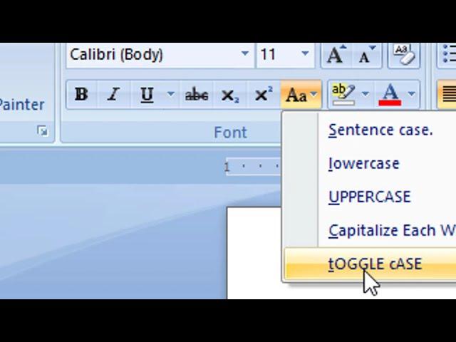 case in Microsoft Word #Sentence Case   #lowecase  #UPPERCASE  #Capitalize each Word  #tOOLEE cASE