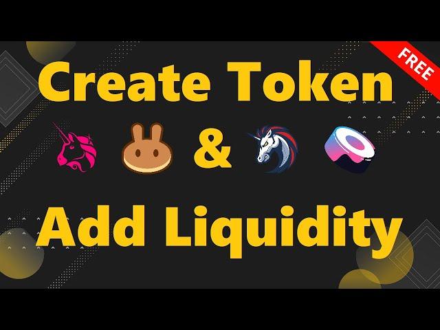 The Ultimate Guide | How to create token and add liquidity to V2/V3 Pancakewap Uniswap ETC