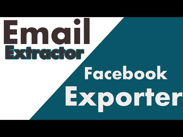 Email Extractor Facebook Exporter