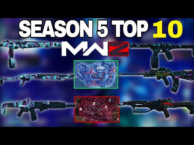 Top 10 Best Weapon in MW3 Zombies After Season 5 Best loadout