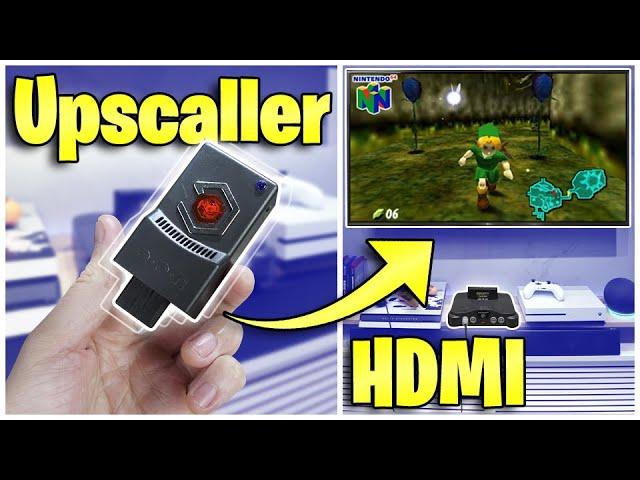 NINTENDO 64 com HDMI! Upscaler que TURBINA seu CONSOLE ANTIGO! Eon Super 64