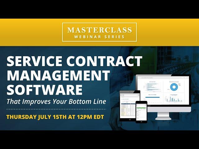 Jonas Masterclass Ep 25: Service Contract Management Software That Improves Your Bottom Line