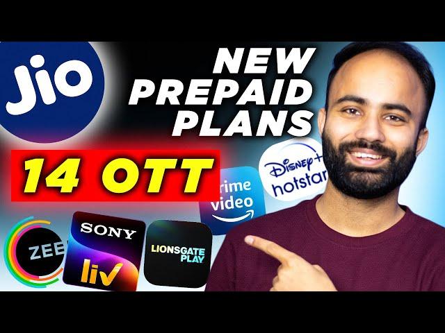 Jio Announced New Prepaid Plans With 14 OTT Apps- Value for Money?