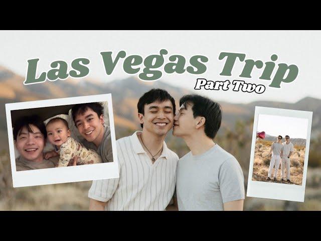 [Eng/한] Las Vegas Trip 2 라스베가스 (Photoshoot, Shopping, Mukbang)| Married Korean-Filipino gay couple