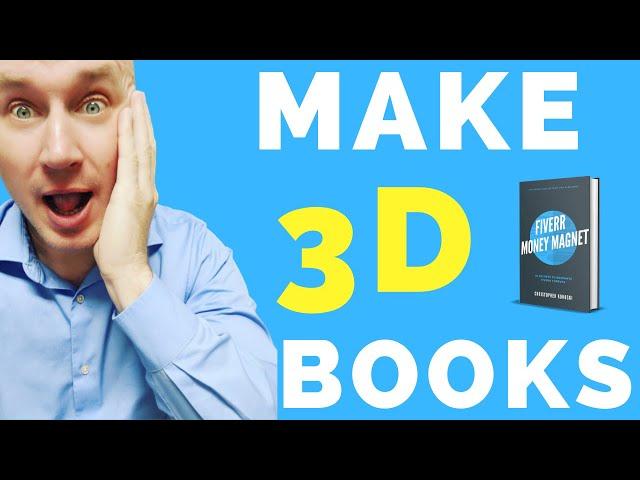 How to Make a 3D Book Cover FREE