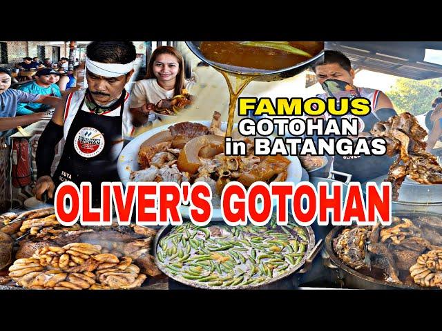 FAMOUS NA GOTO IN BATANGAS | SULIT na SULIT parin DAYUHIN ang OLIVER'S GOTOHAN