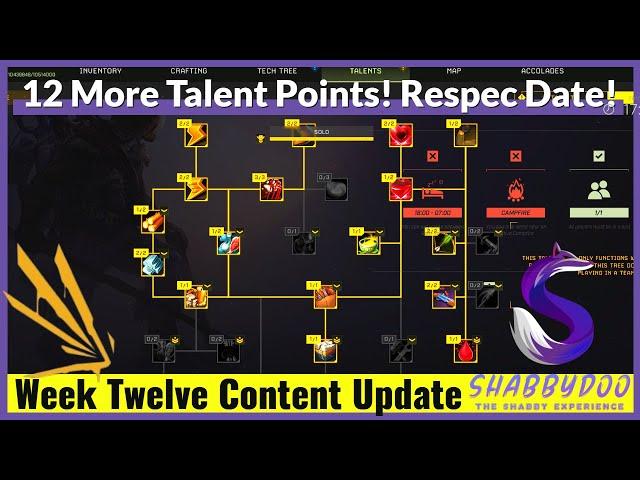 12 More Talent Points | Solo Talent Tree | Infinite BPs | Icarus Major Update Week 12