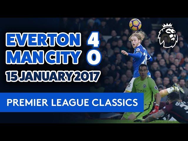 PL CLASSICS: EVERTON 4-0 MAN CITY | FT. THAT TOM DAVIES GOAL!