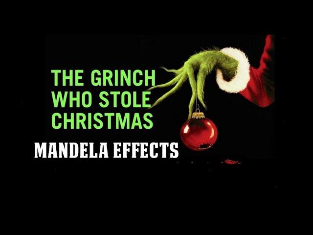 The Grinch Who Stole Christmas Mandela Effects
