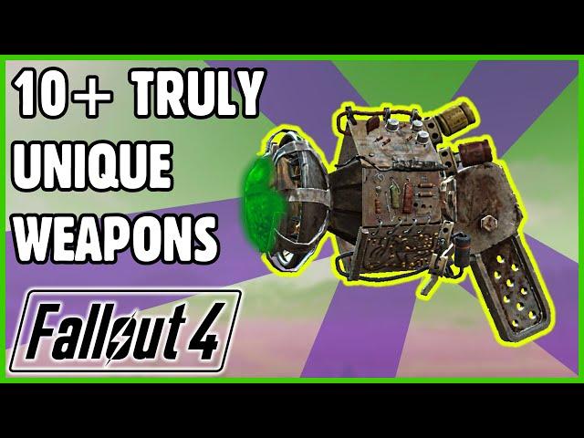 TRUE Unique Weapons Guide (Vanilla) - Fallout 4