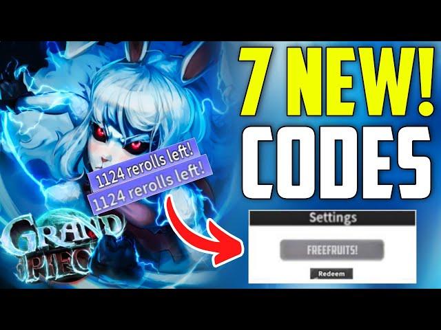 *NEW* ALL WORKING CODES FOR GRAND PIECE ONLINE IN 2023! ROBLOX GPO CODES