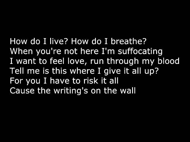 Sam Smith - Writing on The Wall Lyrics