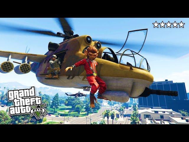 GTA 5 PC Mods - ARMY WAR 5 STAR WANTED LEVEL MOD! GTA 5 Army Mod Gameplay! (GTA 5 Mods Gameplay)