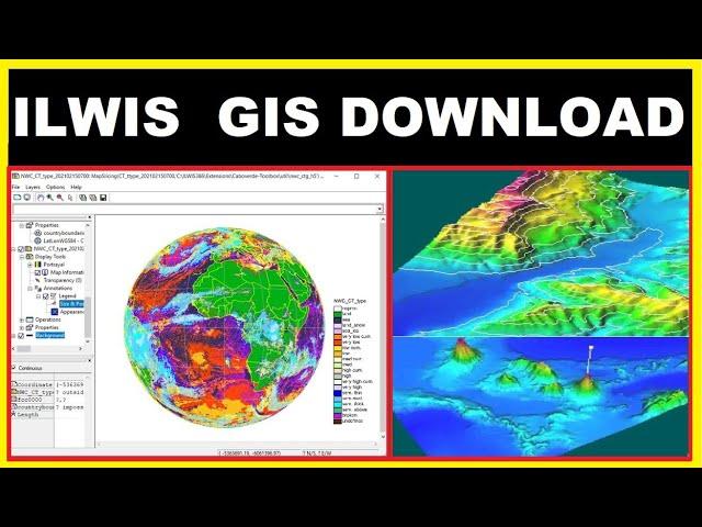 How to Download  and Install ILWIS GIS | Free GIS Software for Remote Sensing and Mapping