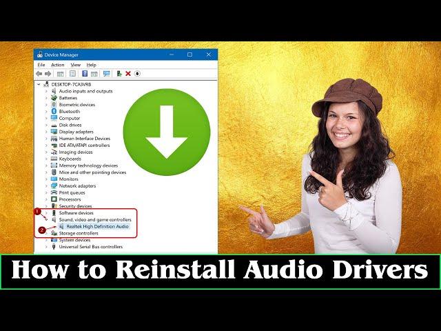 [GUIDE] How to Reinstall Audio Drivers Very Easily (100% Working)
