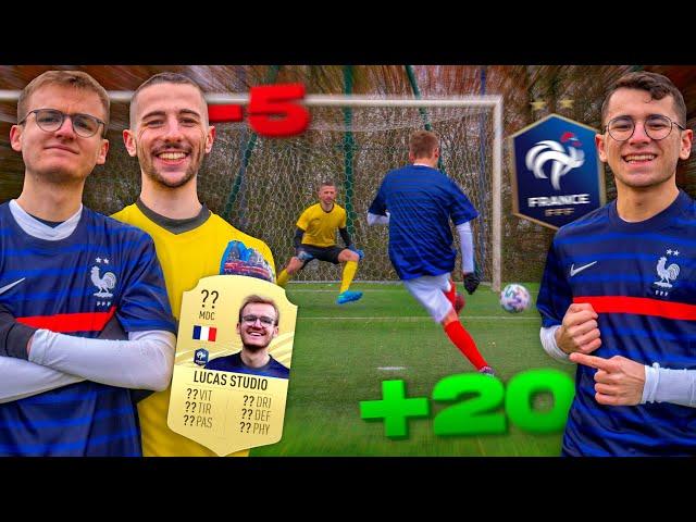 @lucas_studio EST-IL BON AU FOOT ? (Il rêve de l'équipe de France)