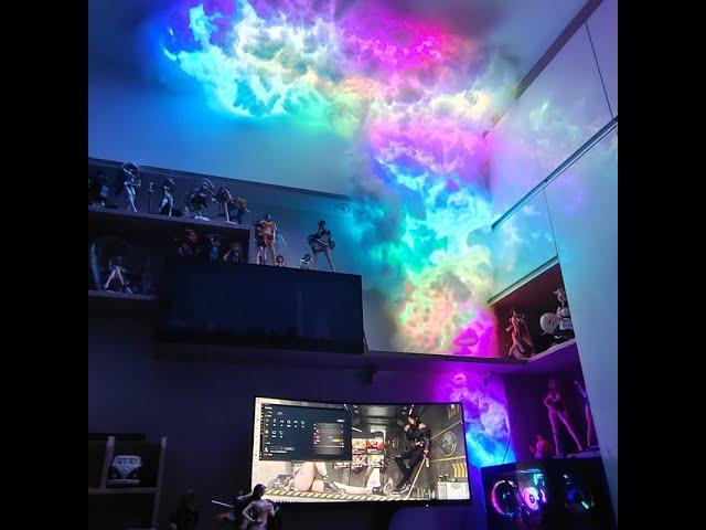 RGBIC Thunder Cloud Lamp Led , DIY Creative Cloud Lights Strip