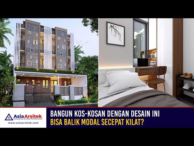 Desain Rumah Kost Minimalis 3 Lantai Mewah Pilihan Terbaik di Jakarta Barat