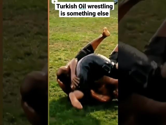 traditional Turkish oil wrestling is unique