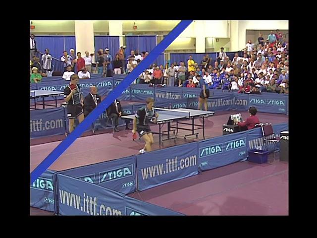 Werner Schlager v. Vladimir Samsonov at the 2000 US Open