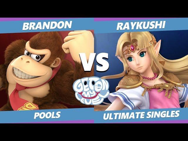 GOML 2019 SSBU - Brandon (Donkey Kong) Vs. Raykushi (Zelda) Smash Ultimate Tournament Pools