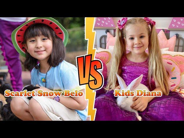 Kids Diana Show VS Scarlet Snow Belo Stunning Transformation ⭐ From Baby To Now