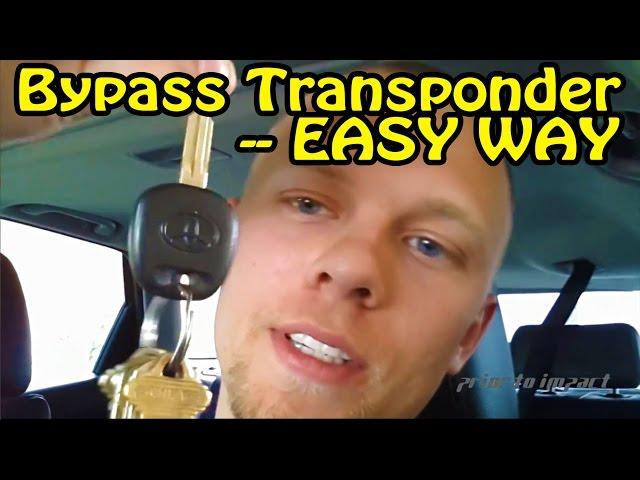 Transponder Chip Key Bypass How To For Any Car