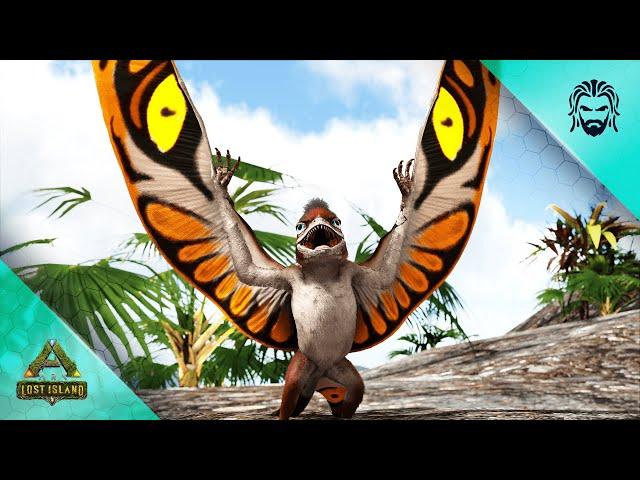 Taming my First Sinomacrops! - ARK Lost Island [DLC E3]