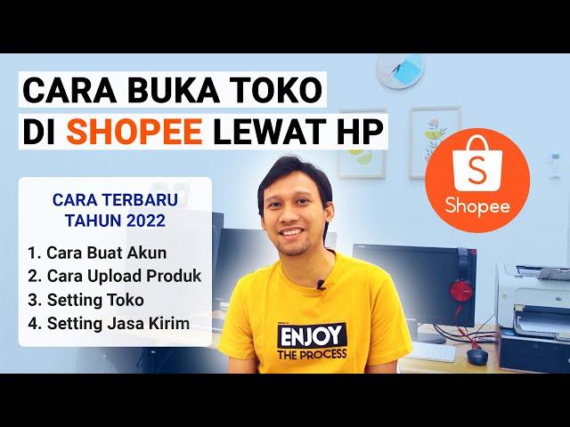 Cara Buat Toko di Shopee Lewat HP Untuk Pemula | Cara Jualan di Shopee Terlengkap